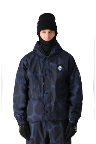 686 Dojo Jacket Blue Airbrush