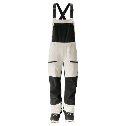 Jones Womens MTN Surf Recycled Bib Mineral Gray