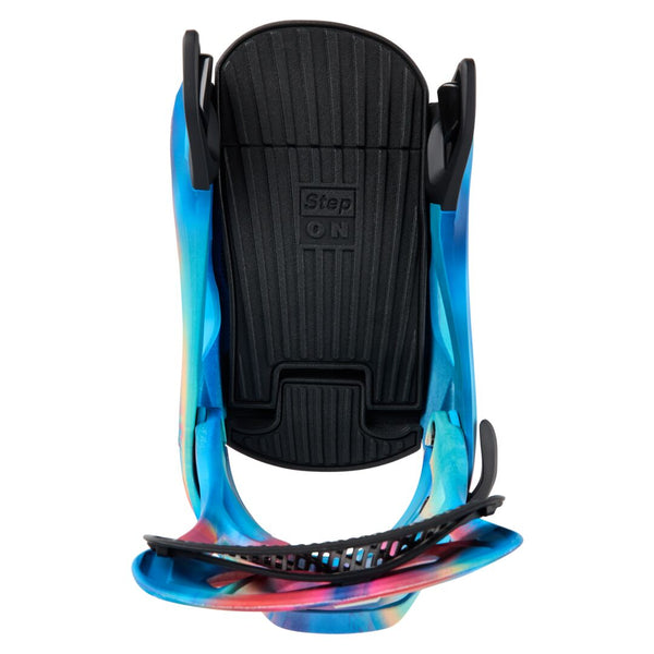 burton escapade snowboard bindings Step On EST Womens 2025 S White Flex Snowboard Bindings offer an ideal balance of playful flex and cushioned comfort with universal compatibility Burton Step On Escapade -
