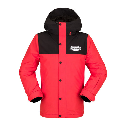 Volcom Kids Stone 91 Insulated Jacket Orange Shock