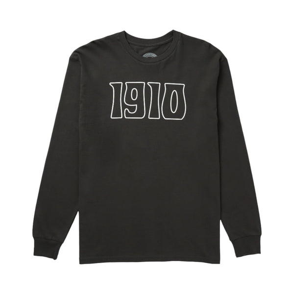 1910 Daybreak Long Sleeve Tee Vintage Black Front