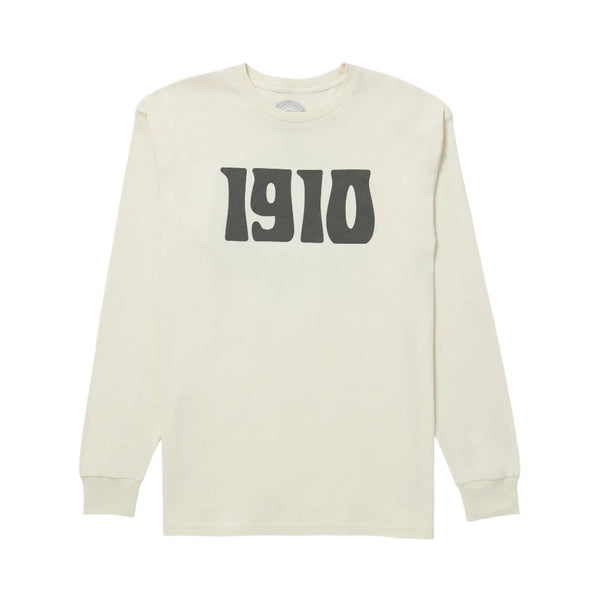 1910 Daybreak Long Sleeve Tee Vintage White Front