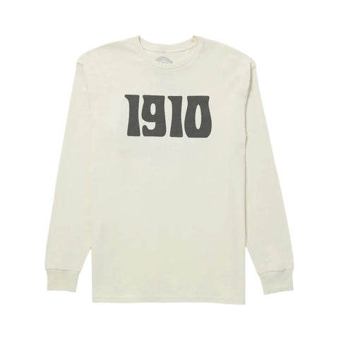 1910 Daybreak Long Sleeve Tee Vintage White Front