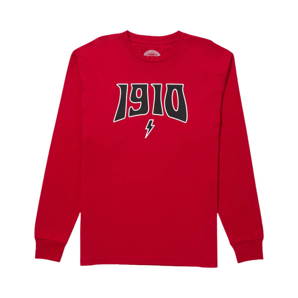 1910 Skewed Roberta Long Sleeve Team Red