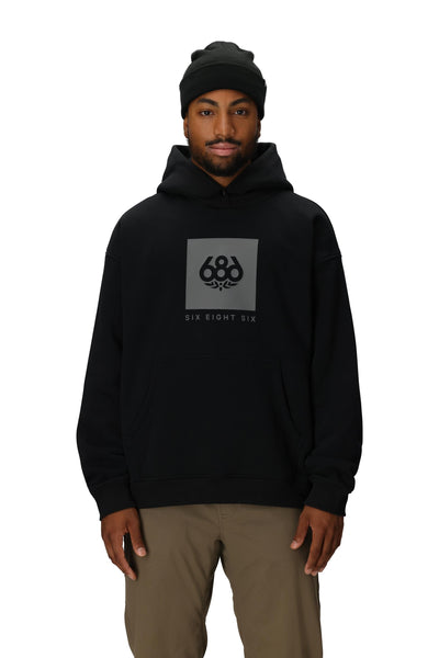 686 Knockout Pullover Hoodie Black