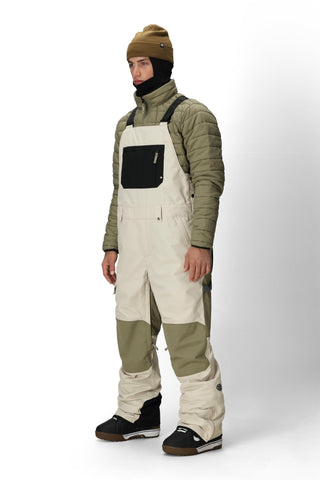 686 Hot Lap Insulated Bib Limestone Colorblock