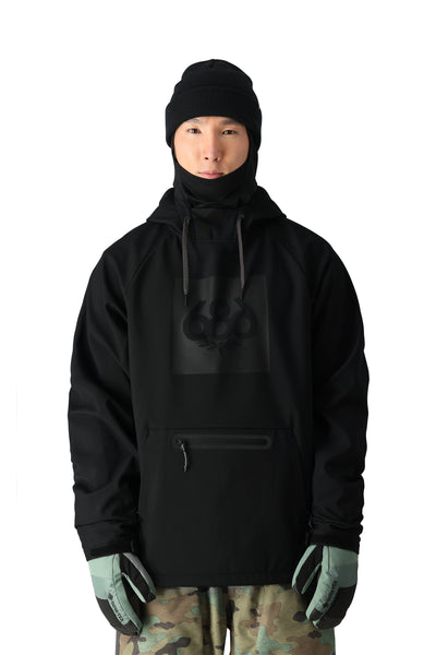 686 Waterproof Hoodie 2627 Black
