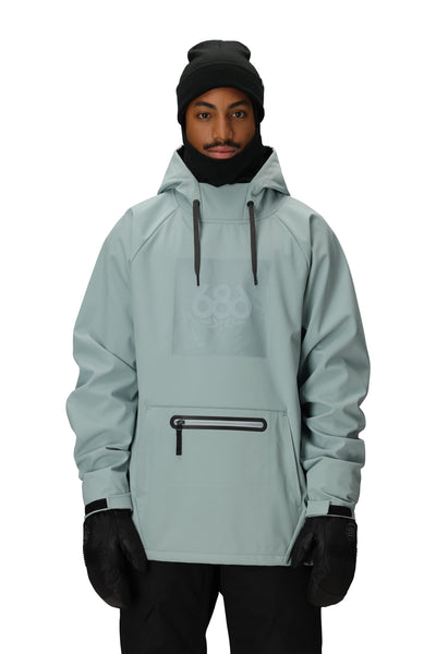 686 Waterproof Hoodie Dusty Marine