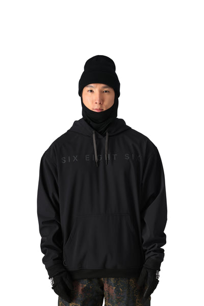 686 Waterproof Team Hoodie Black