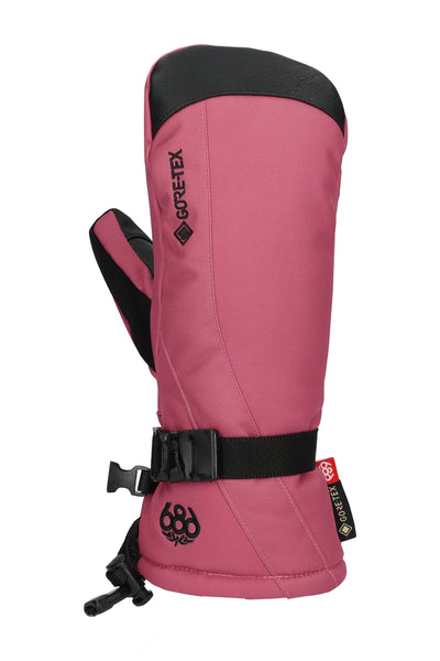 686 Women's GORE-TEX Linear Mitt Rosewood