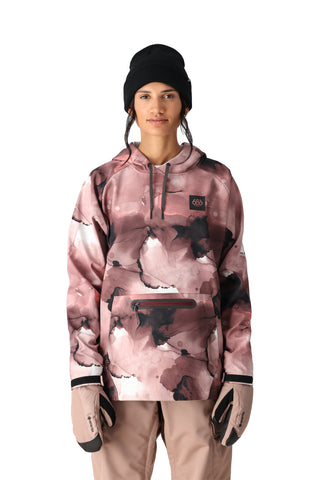 686 Women's Waterproof Hoodie Sassafrass Ink