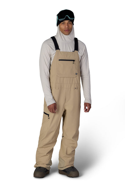 686 Lockup Shell Bib Khaki 