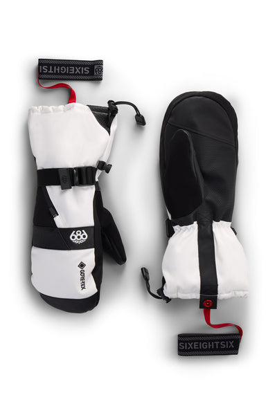686 Gore Tex Smarty 3 In 1 Gauntlet Mitt White