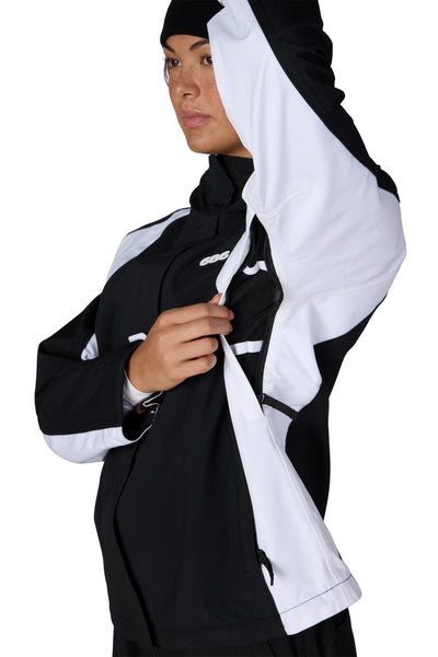 686 Women's Hologram Shell Jacket 2627 Black White
