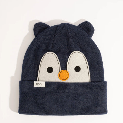 Coal Wildling Kids Knit Beanie Penguin