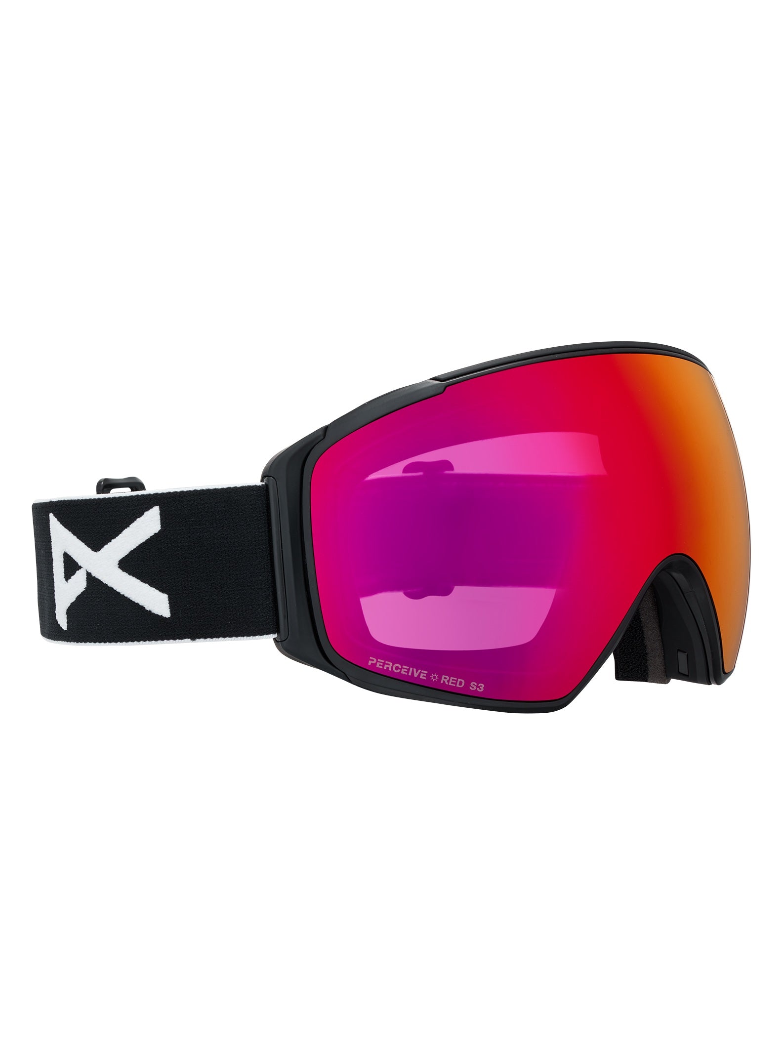 Anon M4 Goggles (Cylindrical) + Bonus Lens + MFI Face Mask Family Tree/Perceive Sunny Red