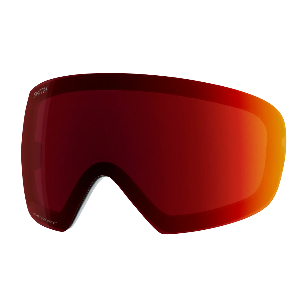 smith snow goggles lenses Smith I/O MAG S Replacement Lens Chromapop Sun Red Mirror