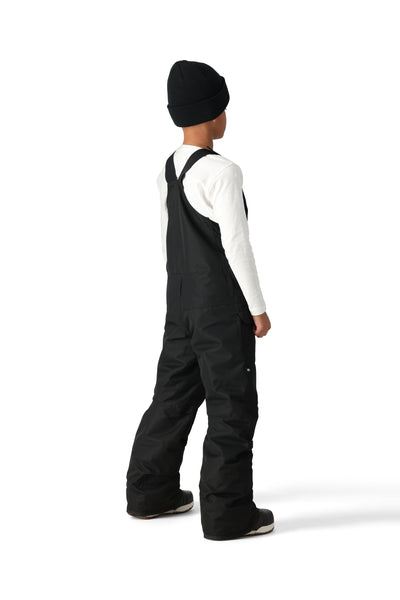 686 Boys' Frontier Insulated Bib Black Back