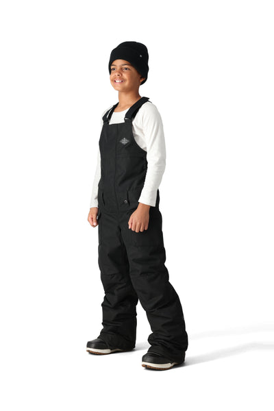 686 Boys' Frontier Insulated Bib Black