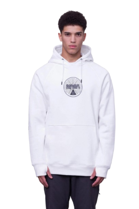 686 Exploration Pullover Hoodie NASA White