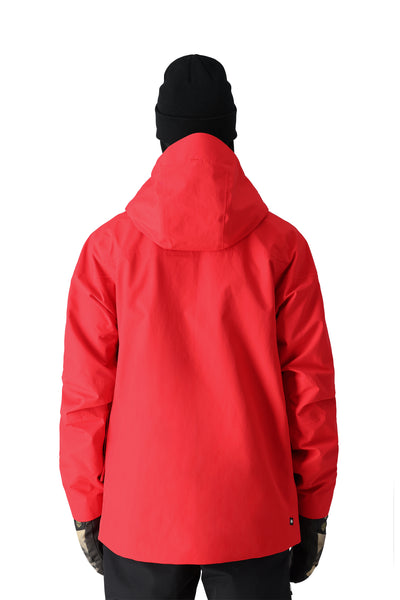 686 Men's GORE-TEX GT Jacket True Red Back