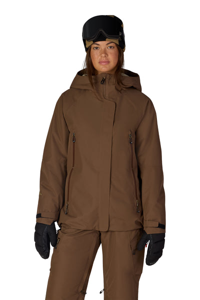 686 Women's Whisper Insulated Jacket Earth Brown