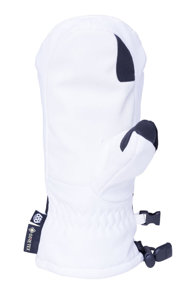 686 Women's Linear Mitt White Palm