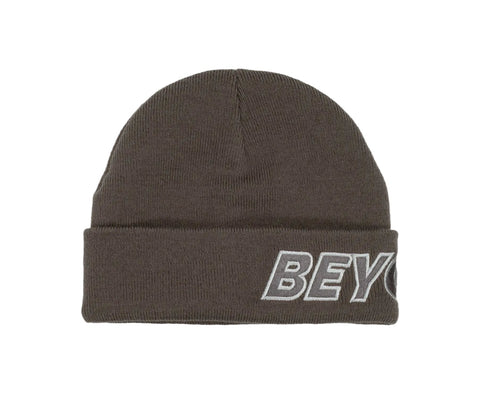 Beyond Medals Outline Beanie Brown