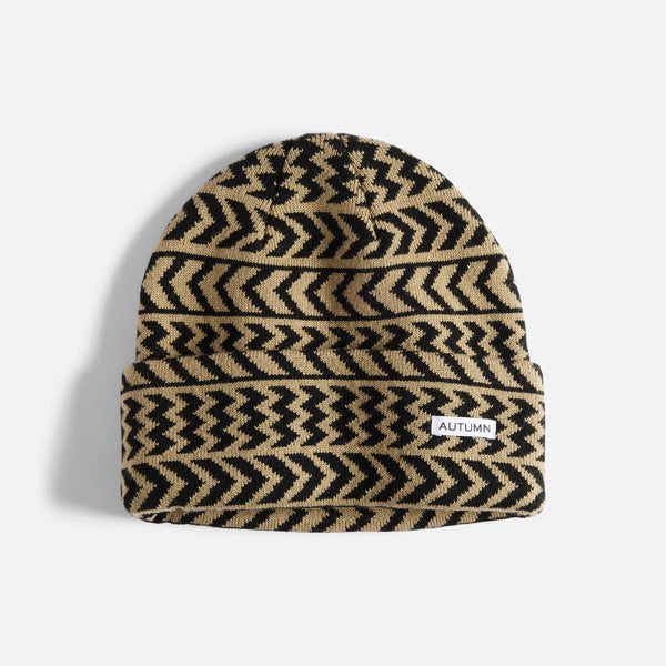 Autumn Headwear Chevron Beanie