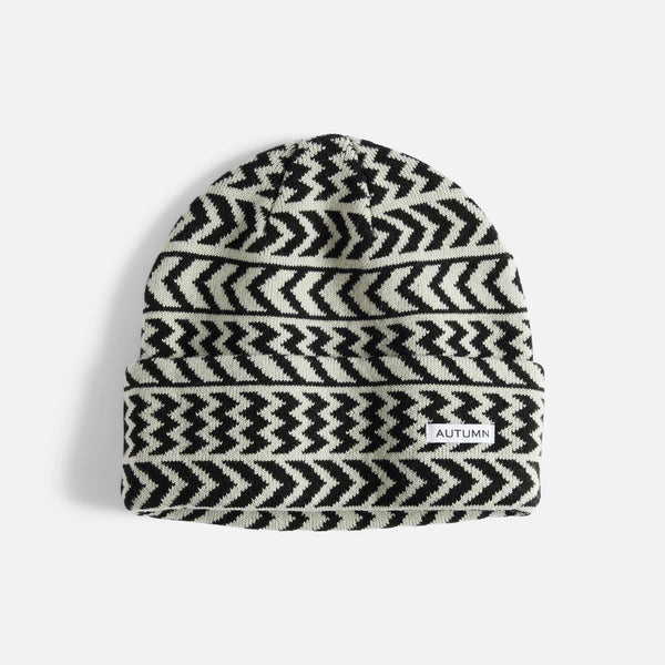 Autumn Headwear Chevron Beanie