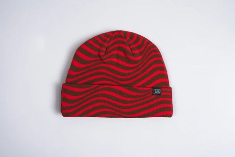 Corduroy Freakout Beanie Lava