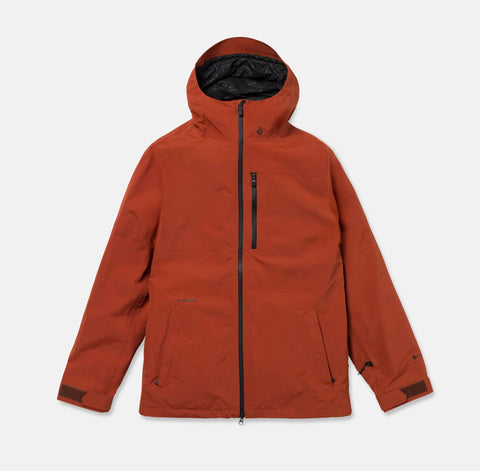 Volcom L Gore Jacket 2627 Burnt Orange