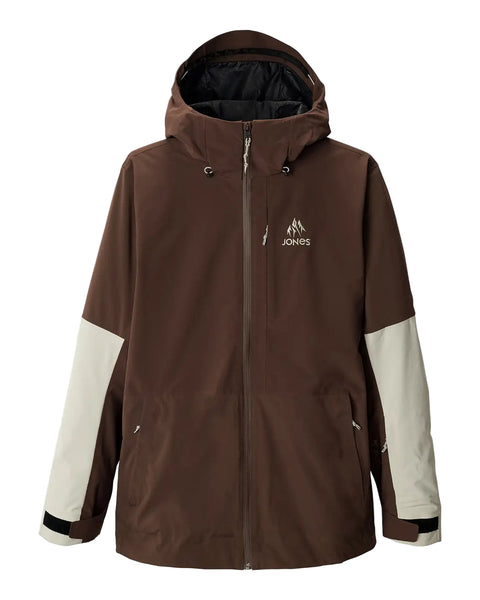 Jones MTN Surf Recycled Jacket Coffee Brown