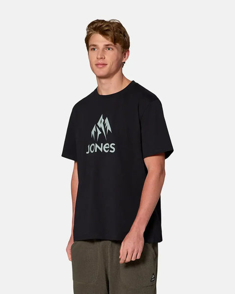 Jones Truckee Organic Tee Shirt 2627 Stealth Black