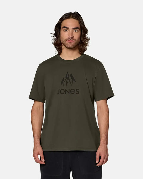 Jones Truckee Organic Tee Shirt 2627 Midnight Green