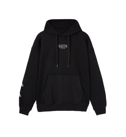 Capita Longo Hoodie Black