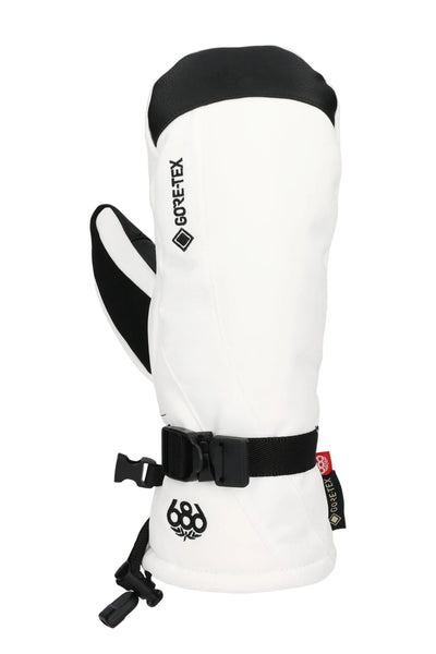 686 Women's GORE-TEX Linear Mitt White