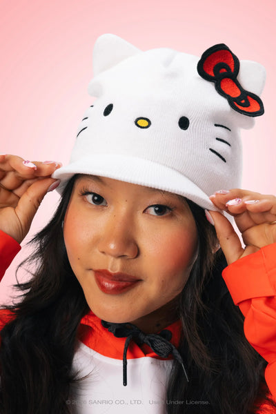 686 Hello Kitty Visor Beanie