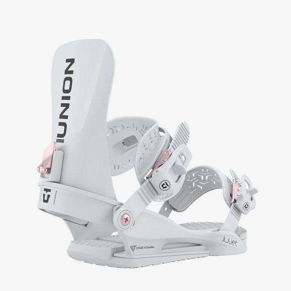 Union Juliet Womens Snowboard Bindings 2627 Light Grey