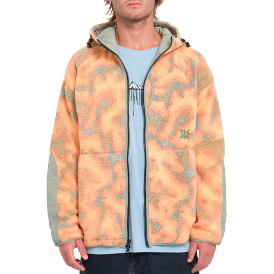 Volcom Iguchi Full Zip Fleece Back
