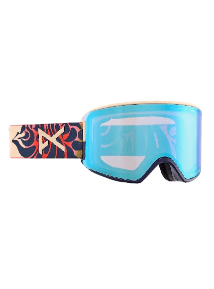 Anon WM3 Ski/Snowboard Goggles - Focal Frame + Perceive Variable Blue Lens