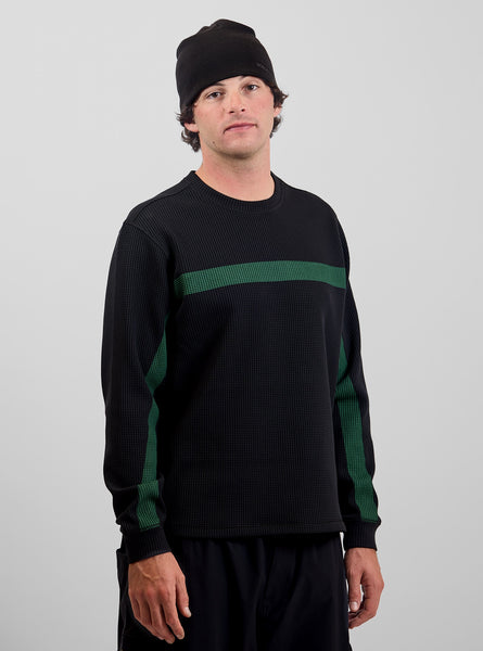 Burton Analog Tech Layer Waffle Crewneck