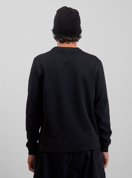 Burton Analog Tech Layer Waffle Crewneck