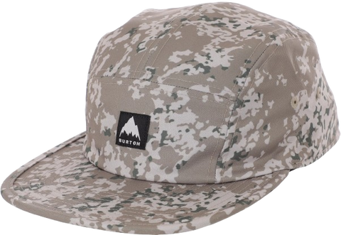 Burton Cordova 5 Panel Hat Snowfall Camo
