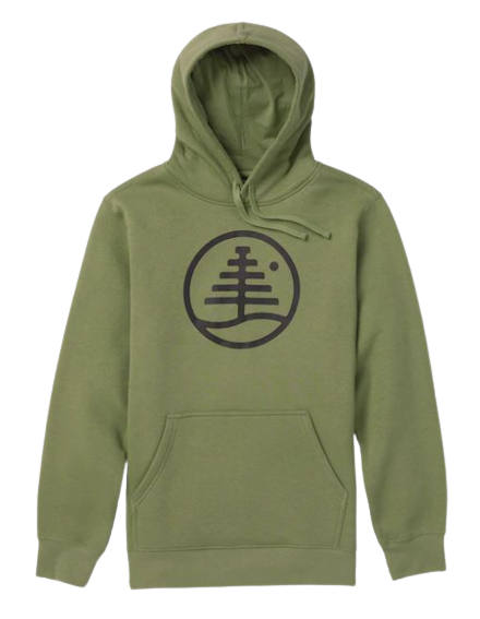 Burton Family Tree Pullover Forest Moss