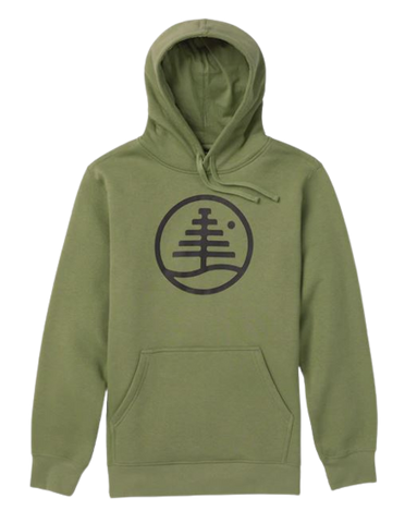 Burton Family Tree Pullover Forest Moss