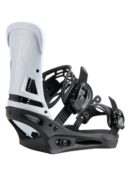 Burton Malavita Snowboard Binding 2627 Black White