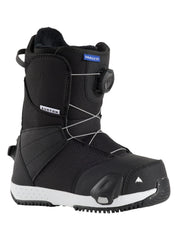 burton baby snowboard boots Kids' Grom BOA - White loop straps are oversize and mitten Burton Mini Grom Snowboard Boots