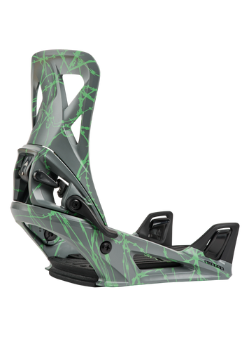Burton Step On Binding Gray/Green Voltage