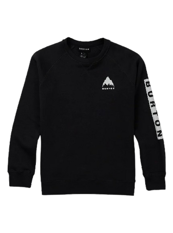 Burton Women's Elite Crewneck Fleece Sweater True Black